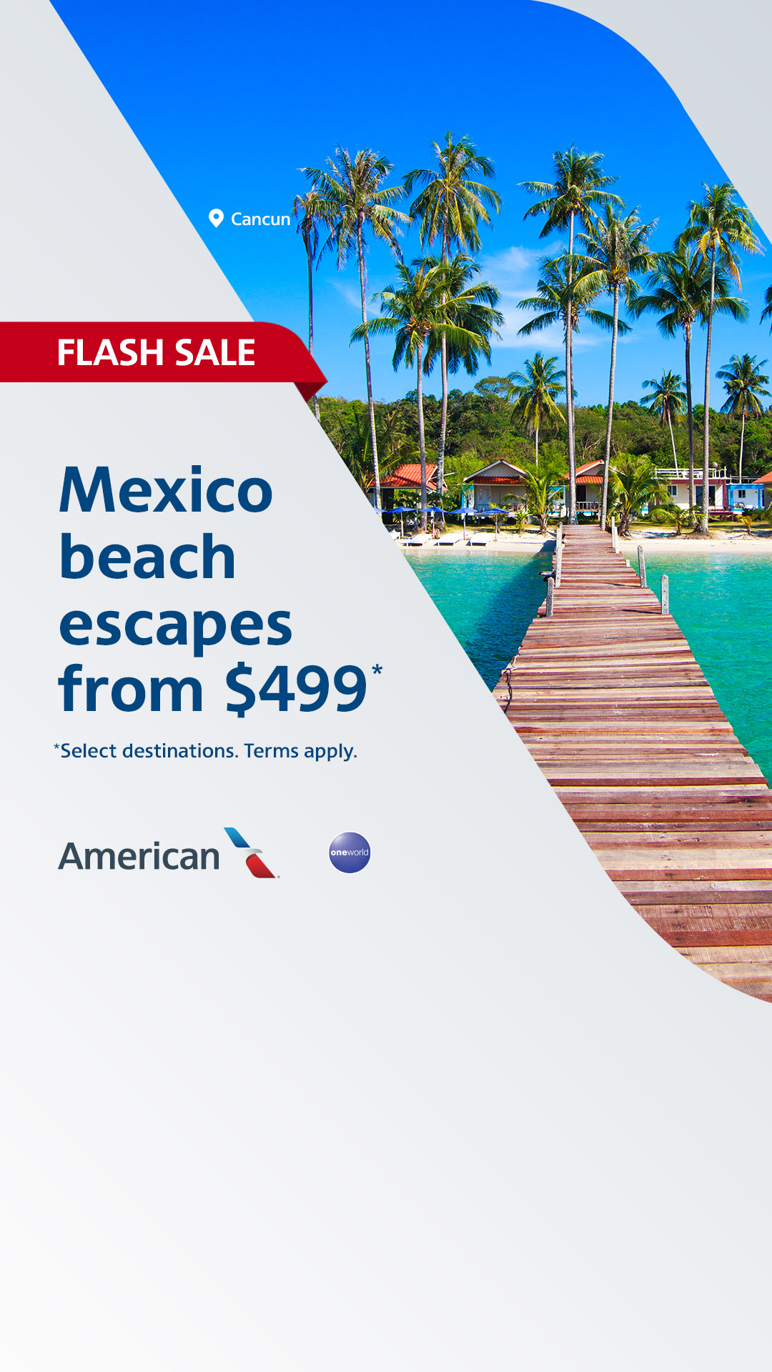American Airlines Facebook ad