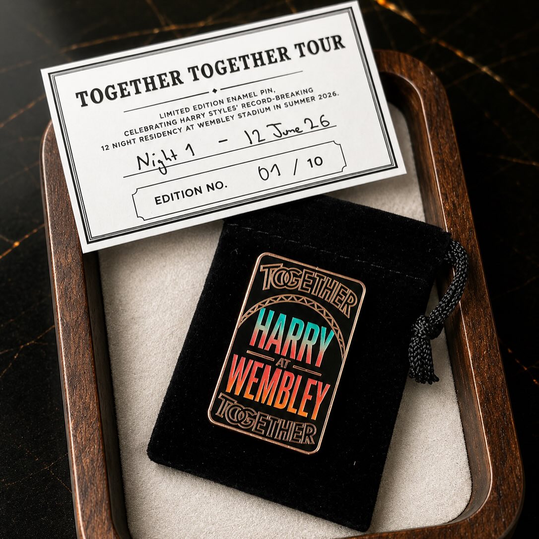 Grandstand Editions Facebook ad: Your night with Harry, preserved.