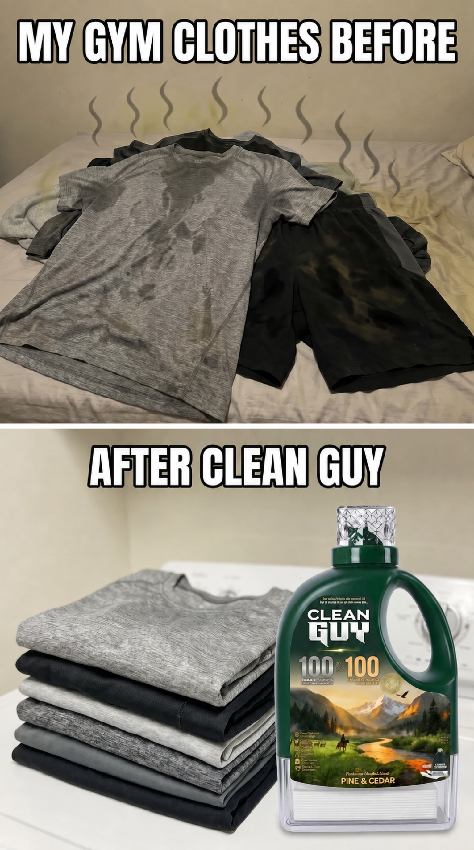 Clean Guy Facebook ad