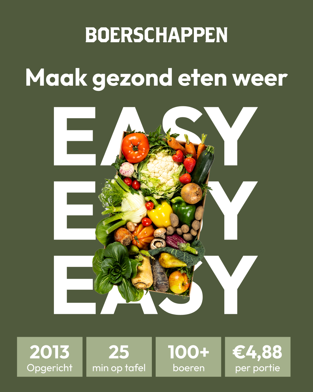 Boerschappen Facebook ad: Rechtstreeks van lokale boeren