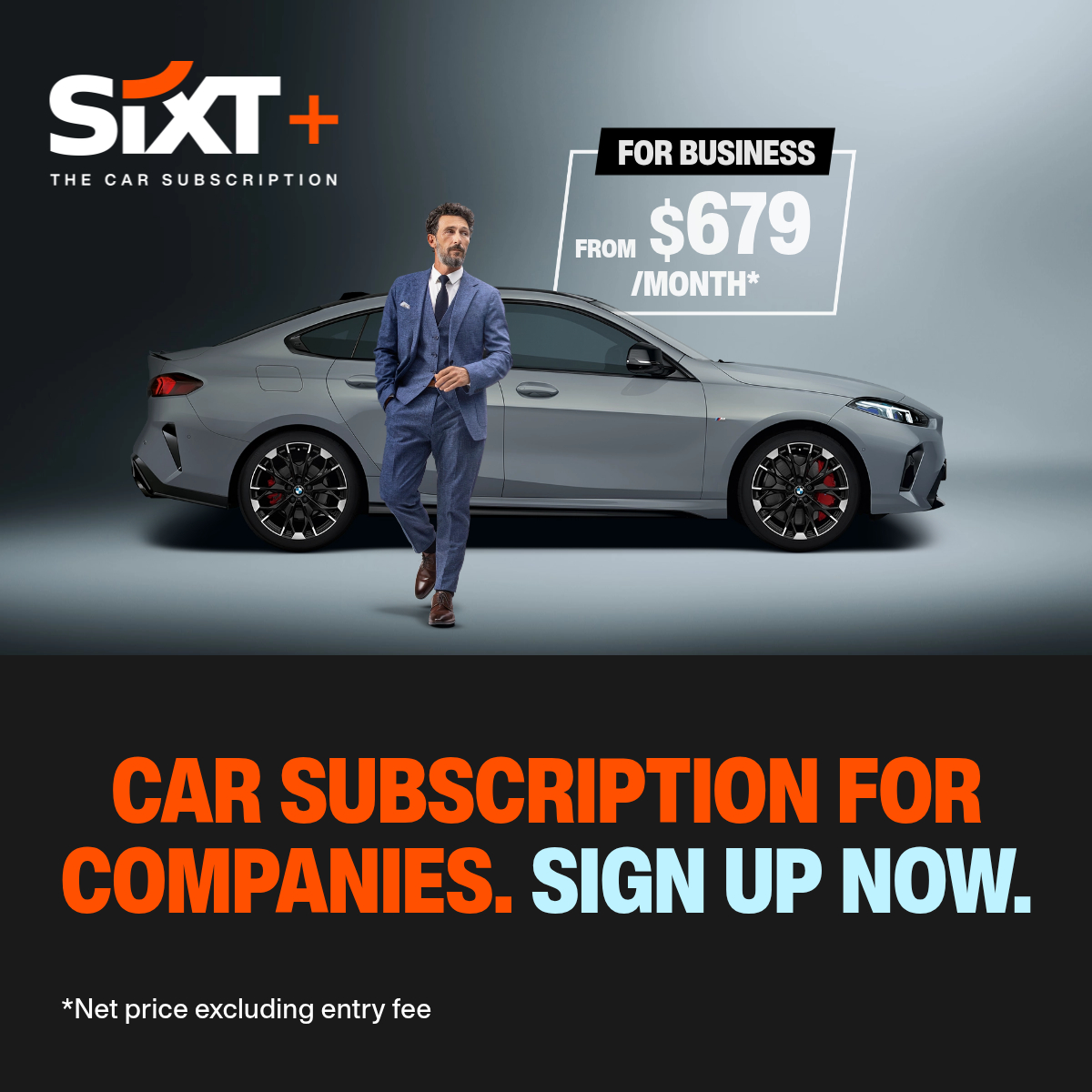 Sixt Facebook ad