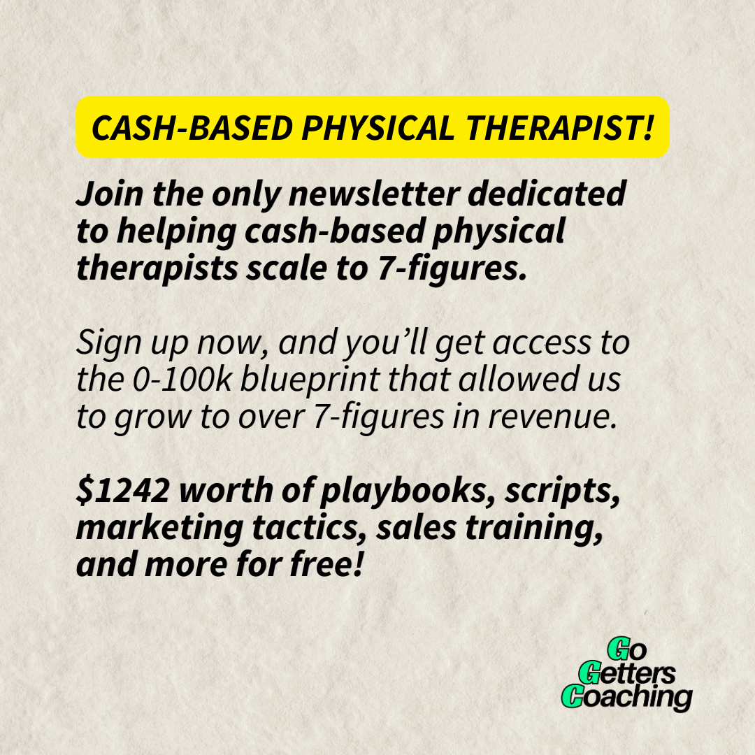 Dr. Andy Fata-Chan, PT, DPT Facebook ad: I Built a 7-Figure Cash-Based PT Practice, Here's the…