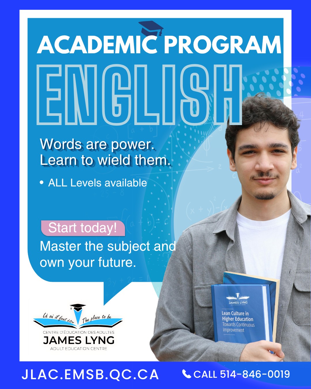 James Lyng Adult Education Centre Facebook ad