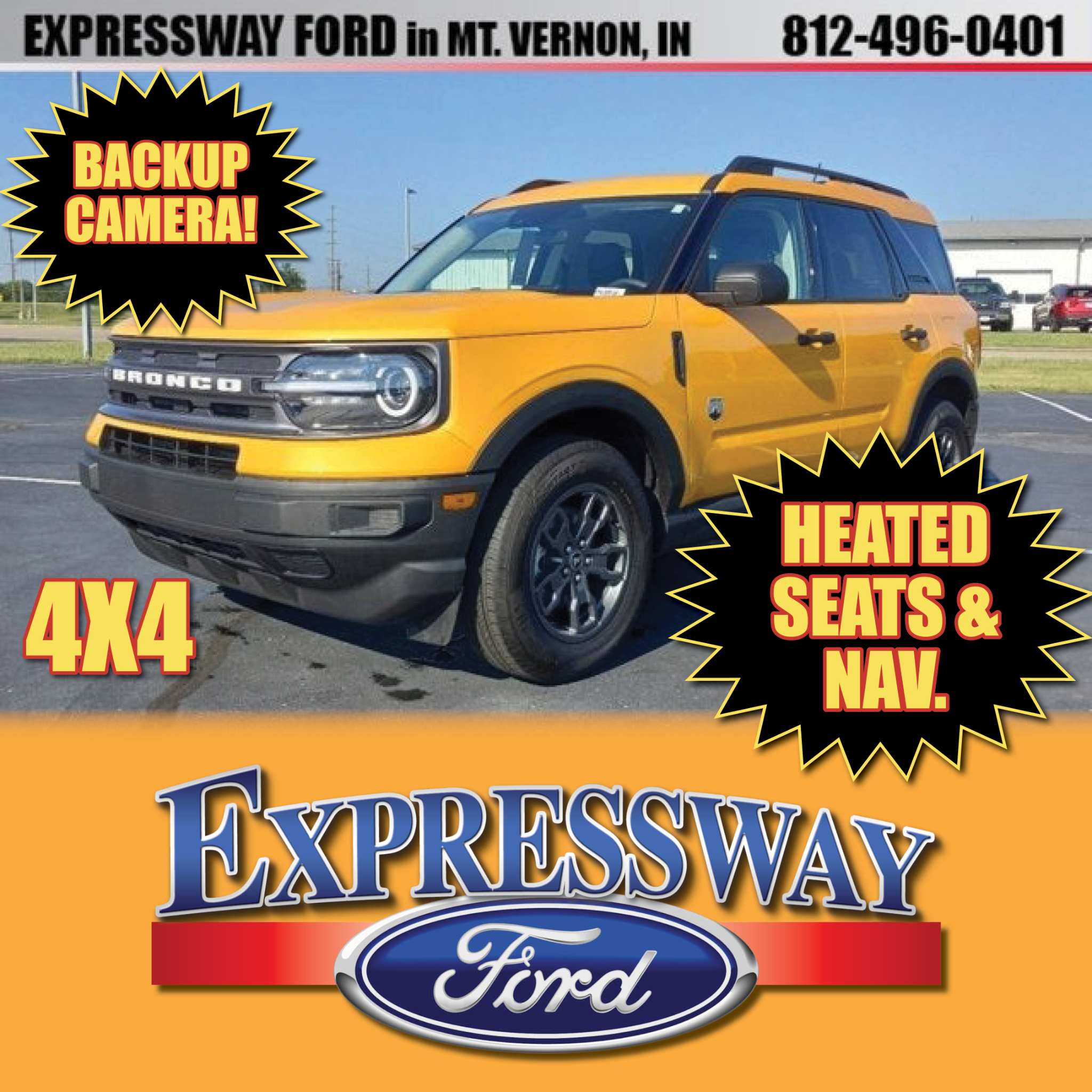 Expressway Ford Facebook ad: 2023 Ford Bronco Sport Badlands 4x4 For Sale | Mount…
