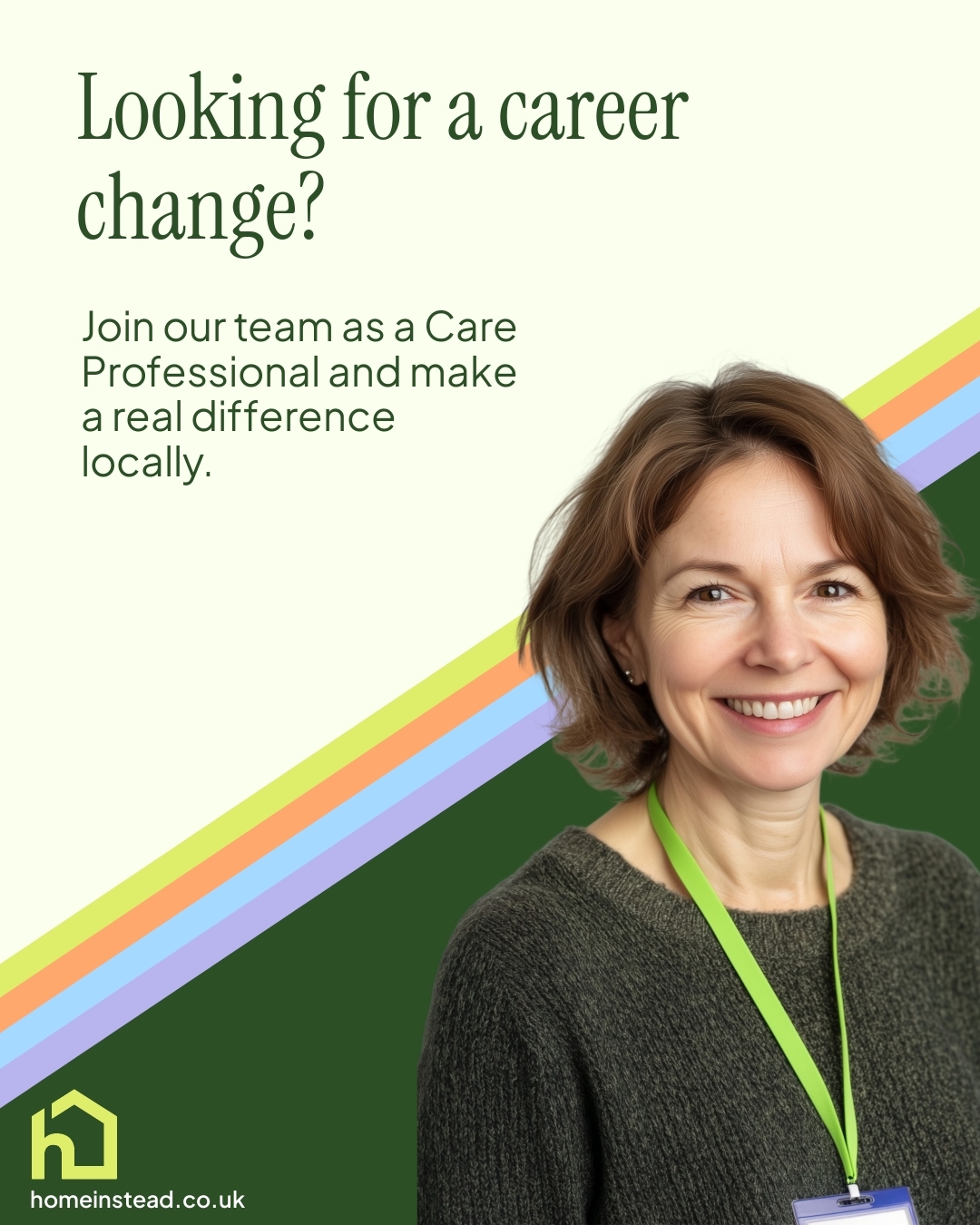 Home Instead Care Bristol East Facebook ad: Become a Care Professional