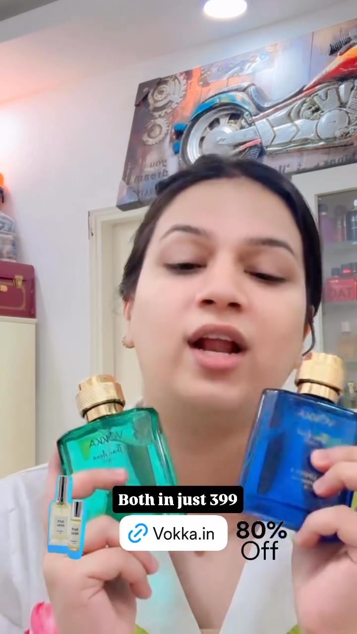 Vokka Perfumes Facebook ad: 200ml @ ₹399, India’s best perfume deal!