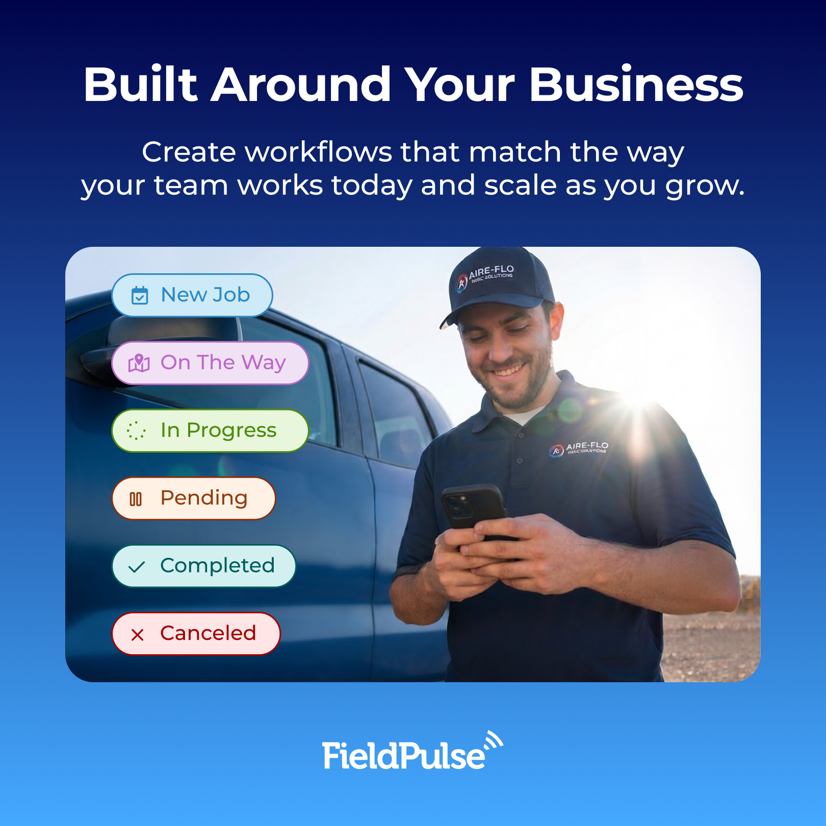 FieldPulse Facebook ad