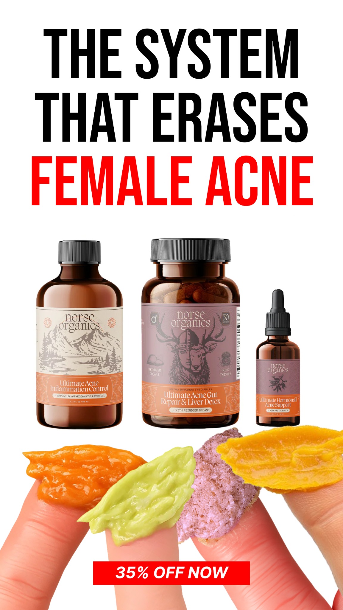 Norse Organics Facebook ad