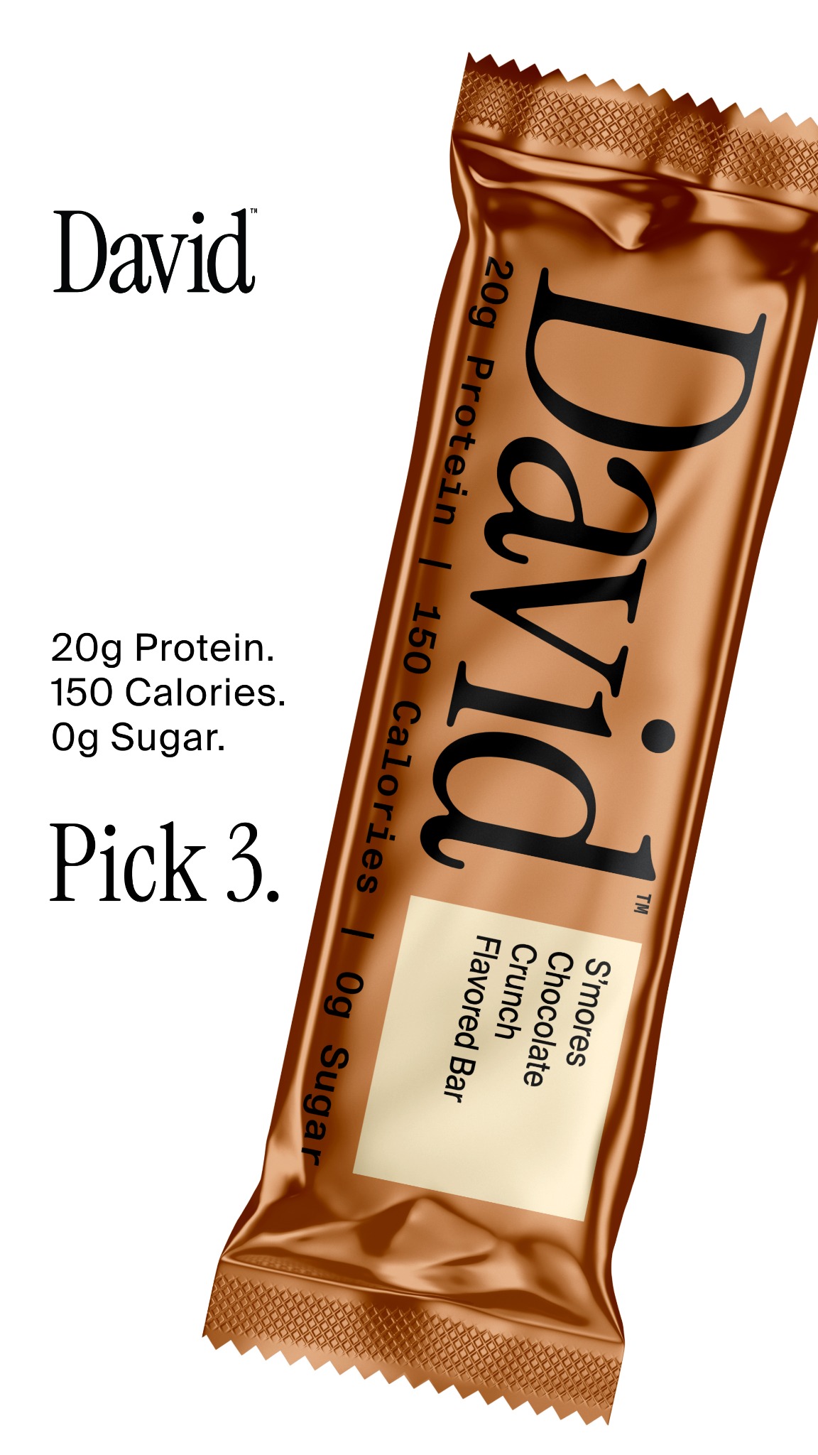 David Protein Facebook ad