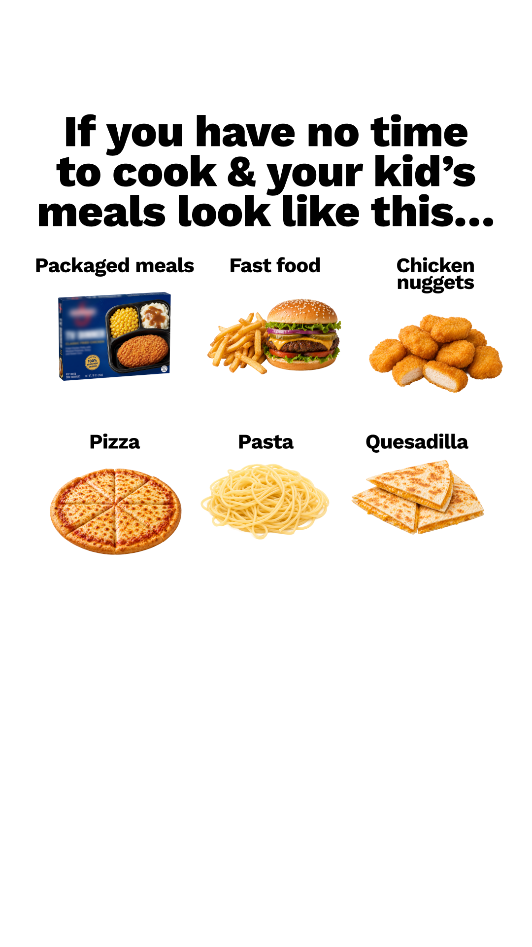 Grüns Kids Facebook ad