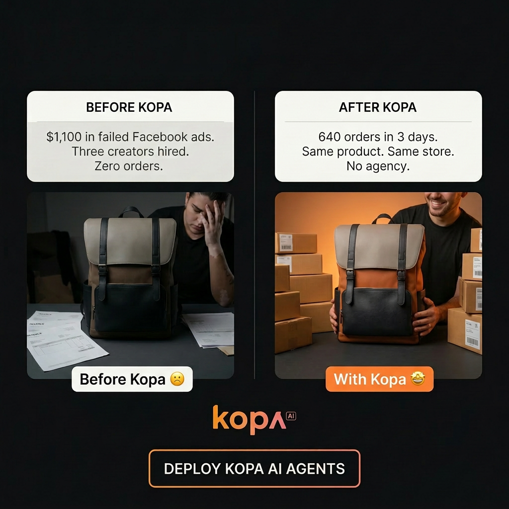 kopa.ai Facebook ad