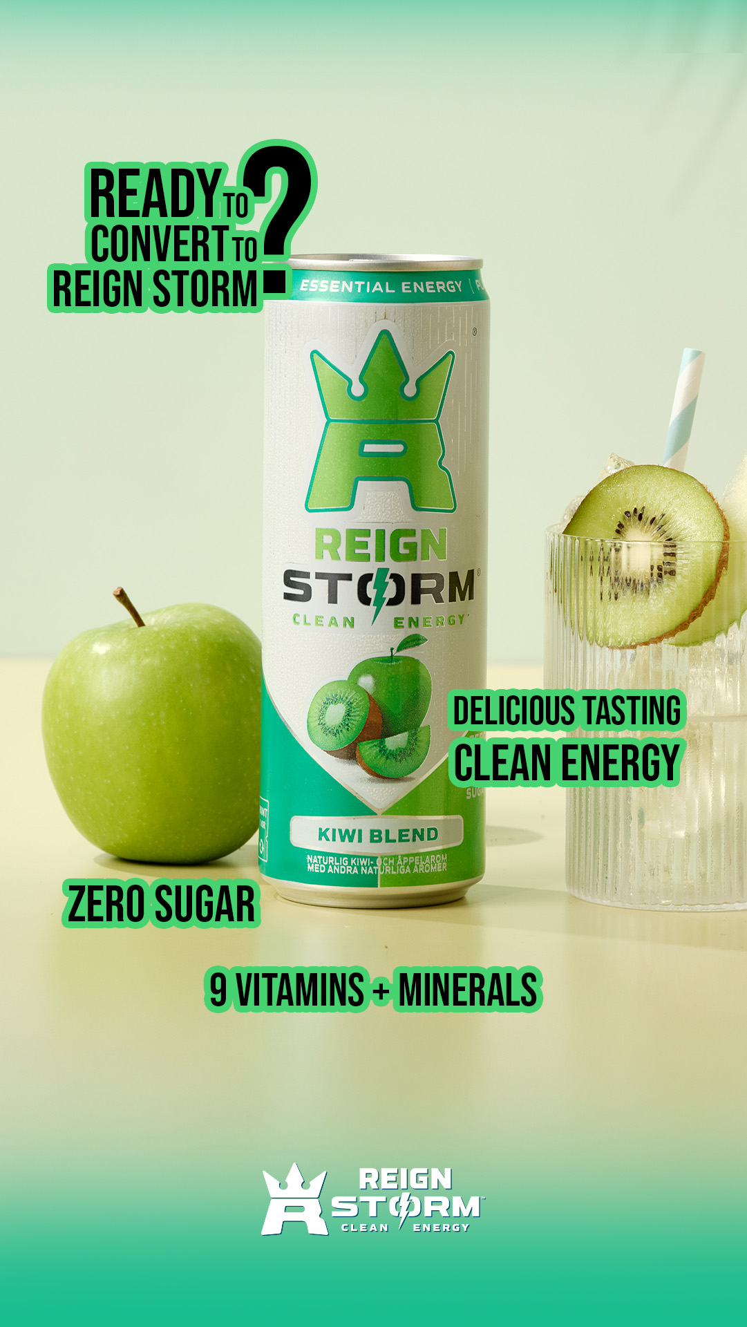 REIGN Storm Europe Facebook ad