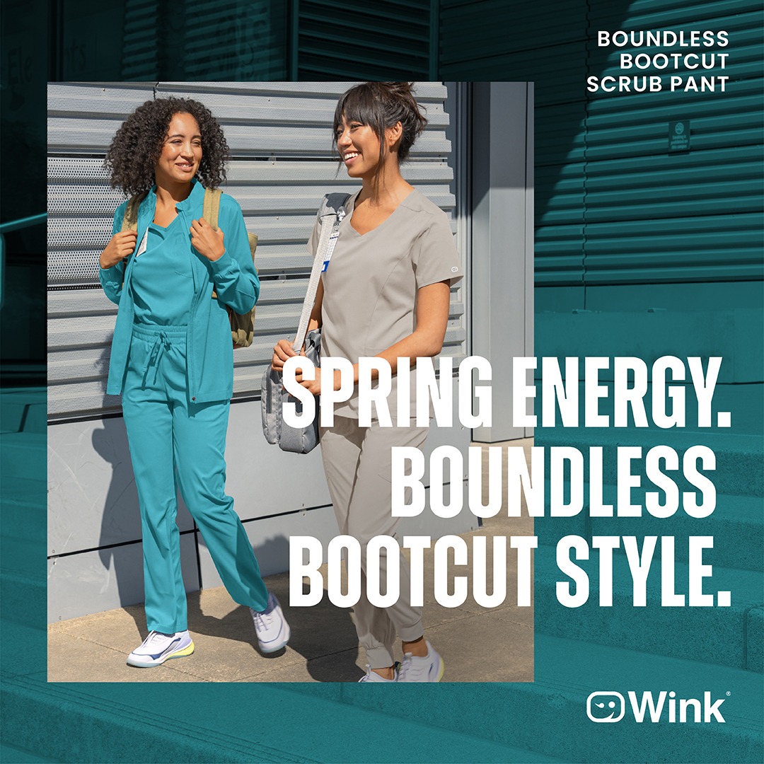 Wink Scrubs Facebook ad