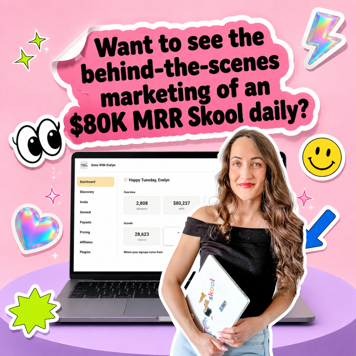 Evelyn Weiss Coaching Facebook ad