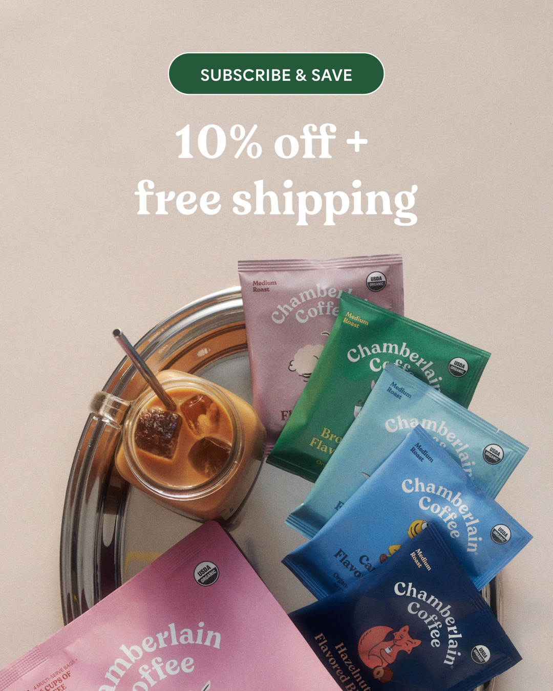 Chamberlain Coffee Facebook ad