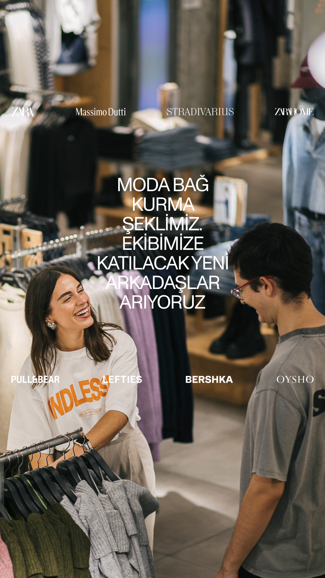 Inditex Careers Facebook ad