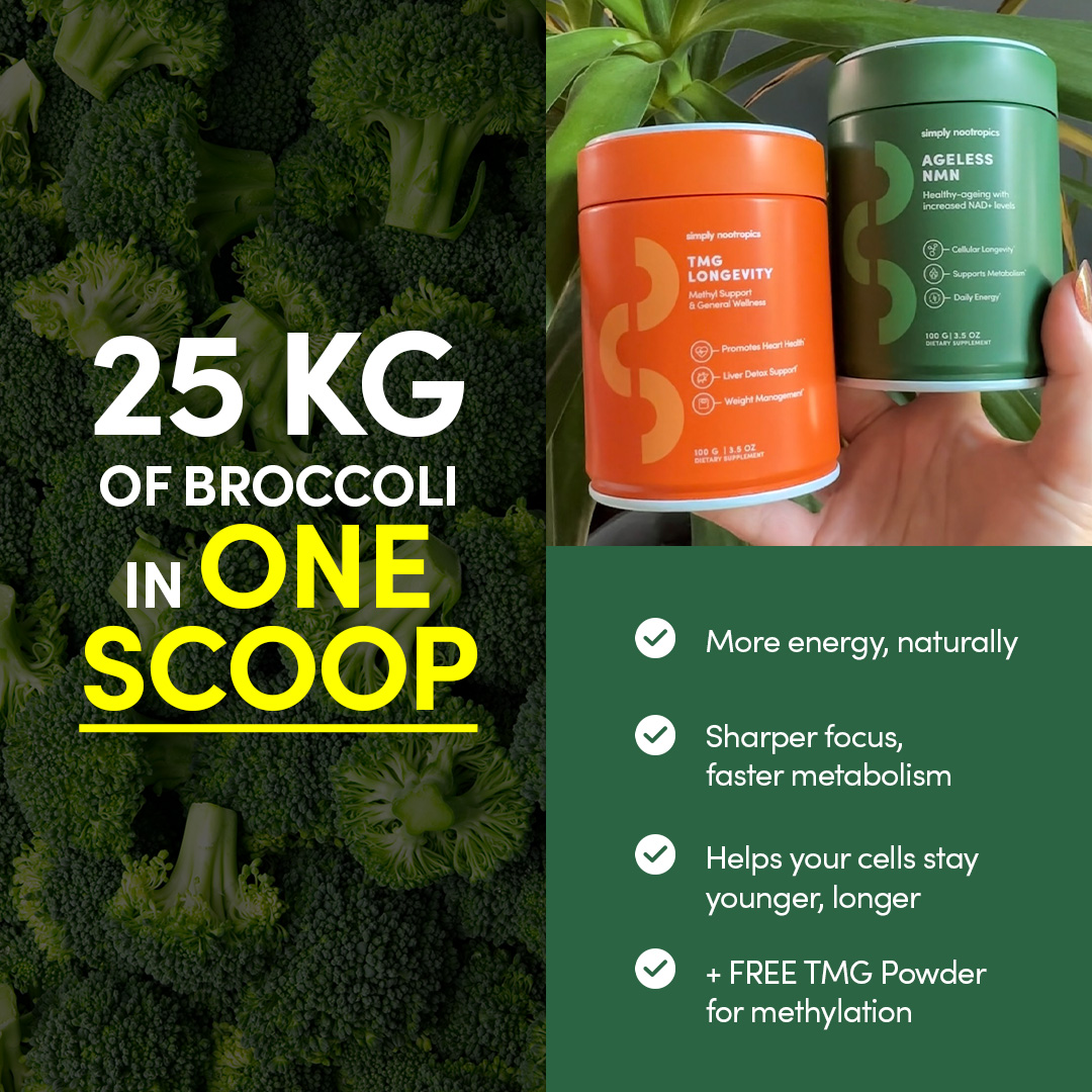 Simply Nootropics Facebook ad