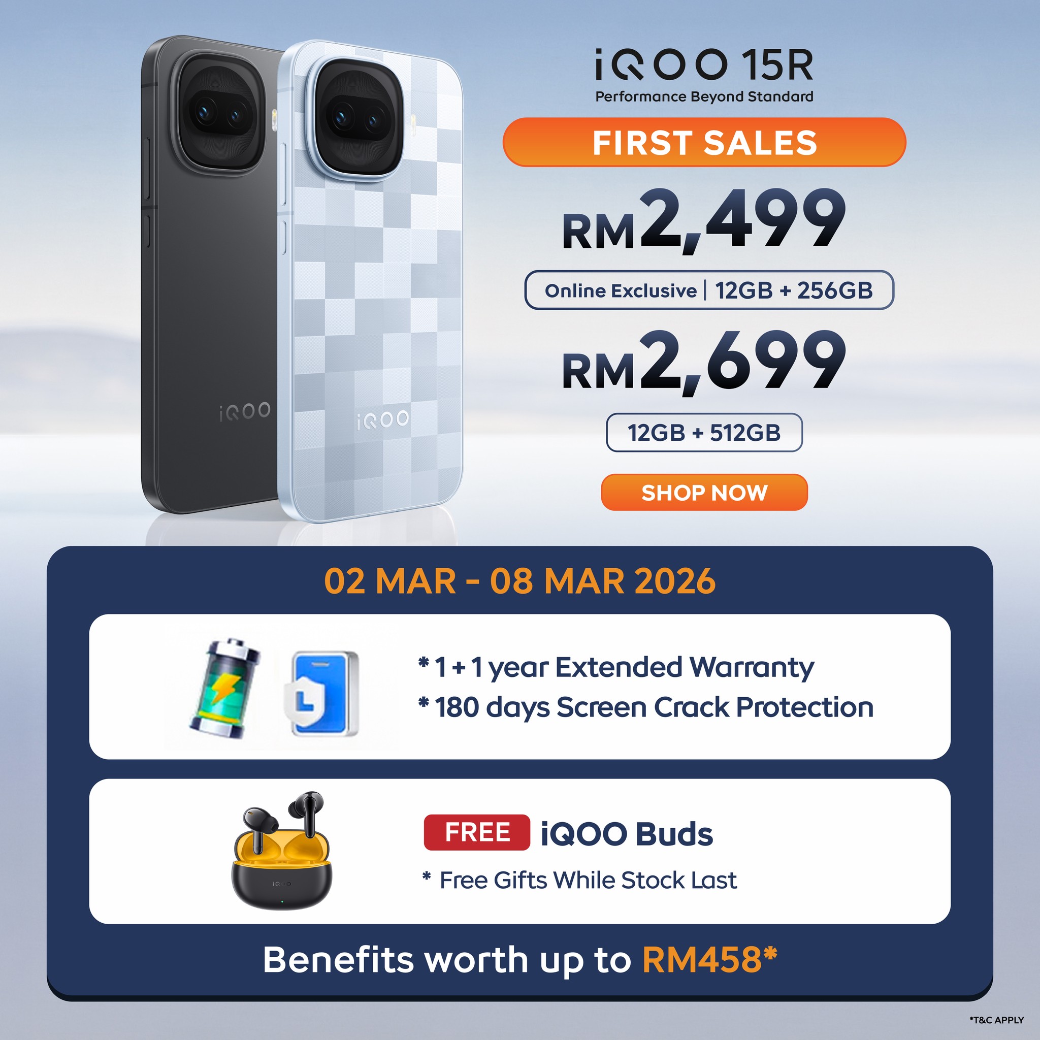 iQOO Facebook ad: iQOO 15R First Sales start now