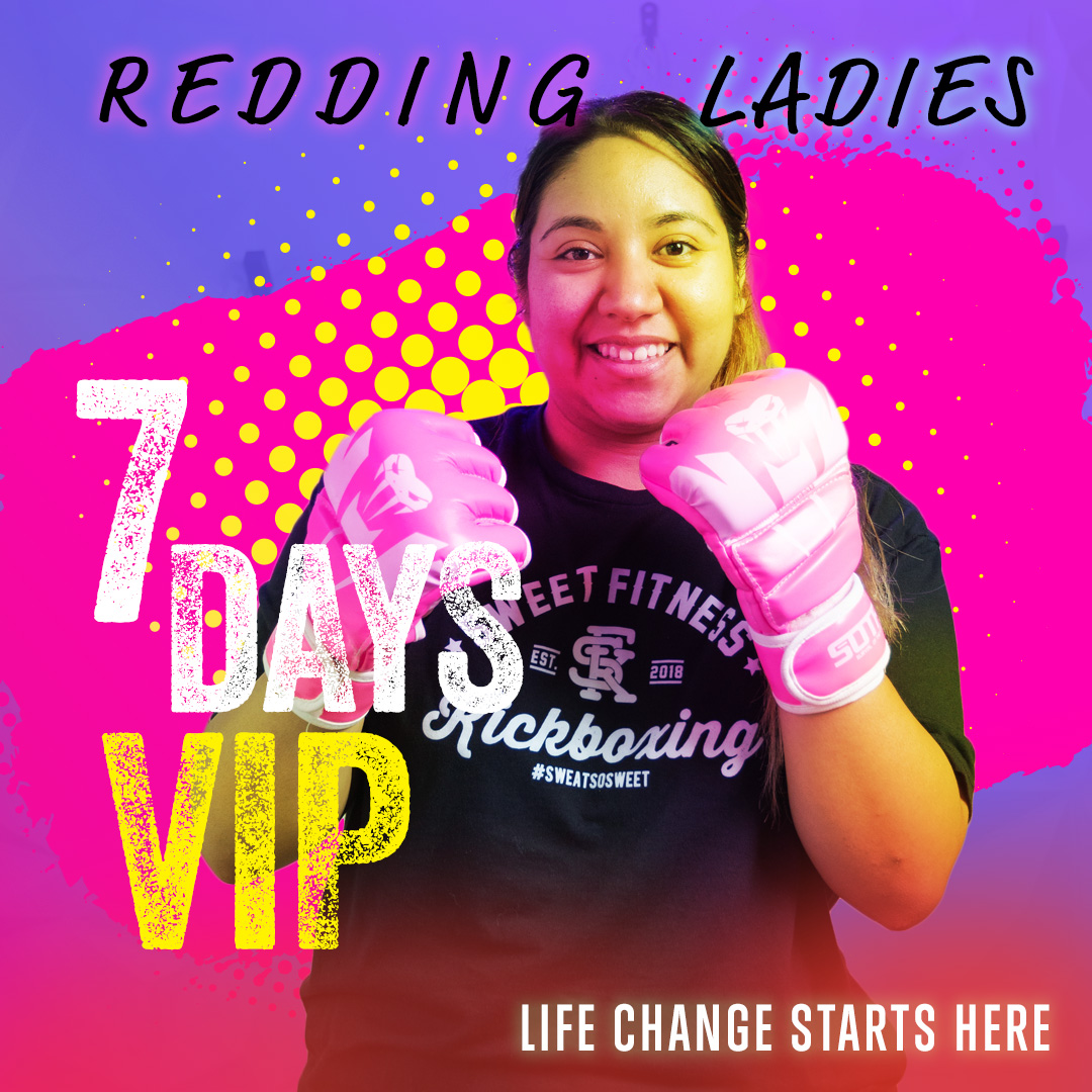 Sweet Fitness Kickboxing - Redding Facebook ad