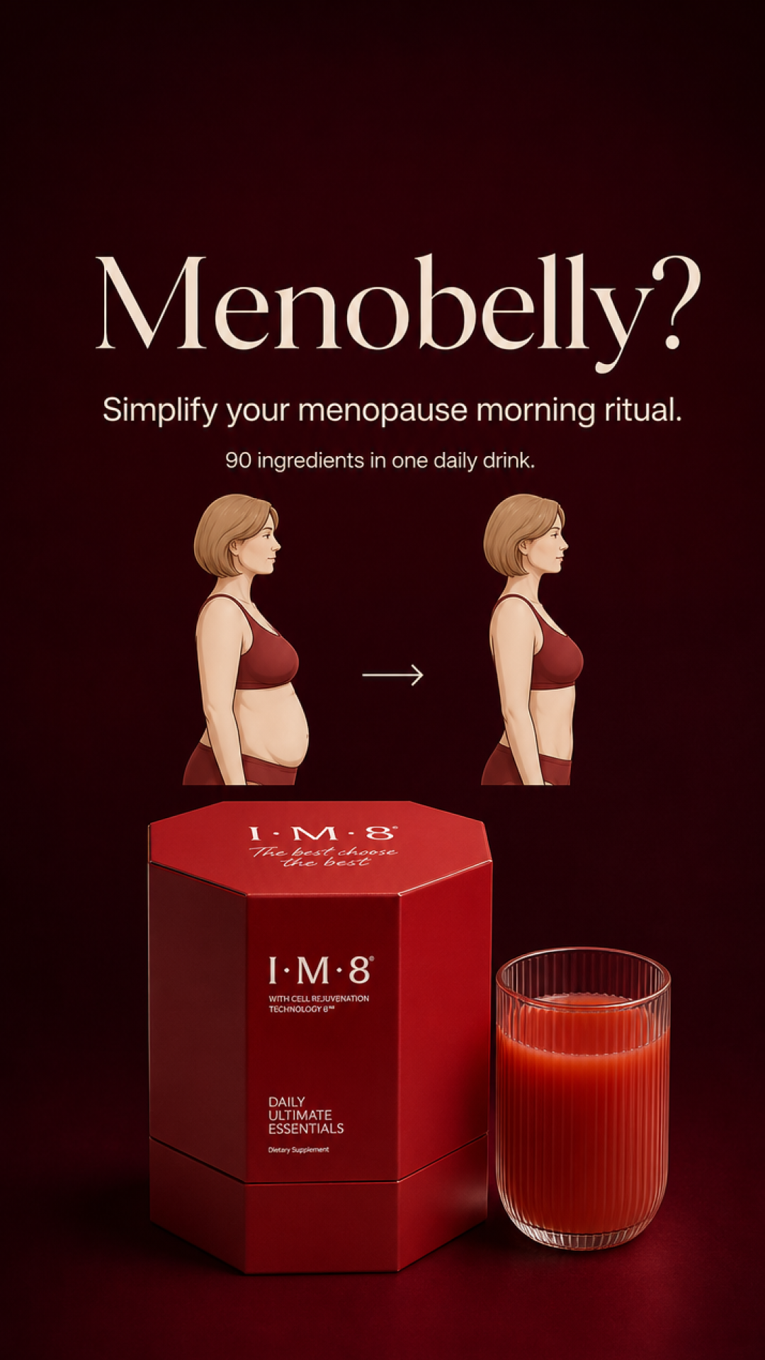 IM8 Health Facebook ad
