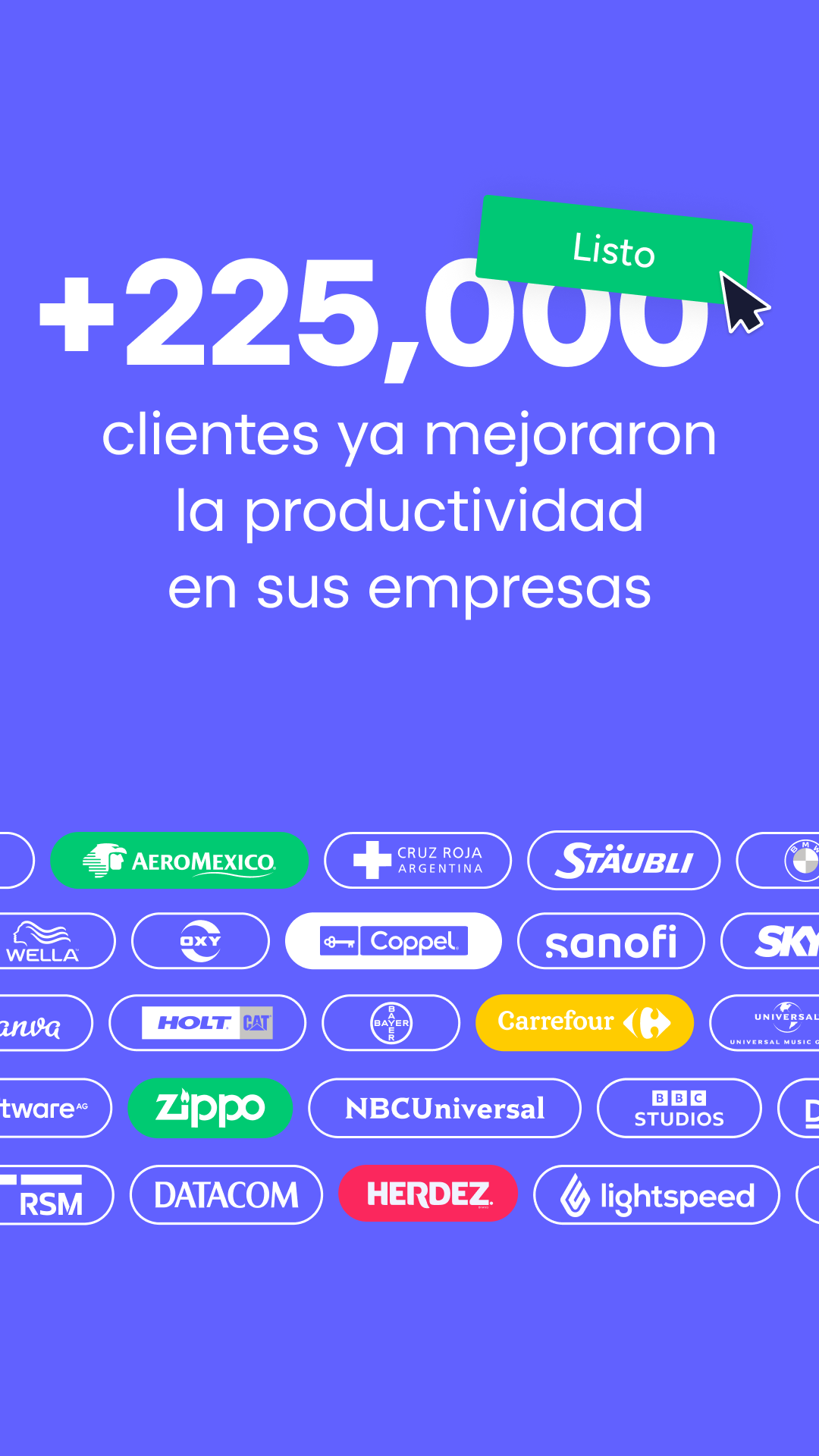 monday.com Facebook ad