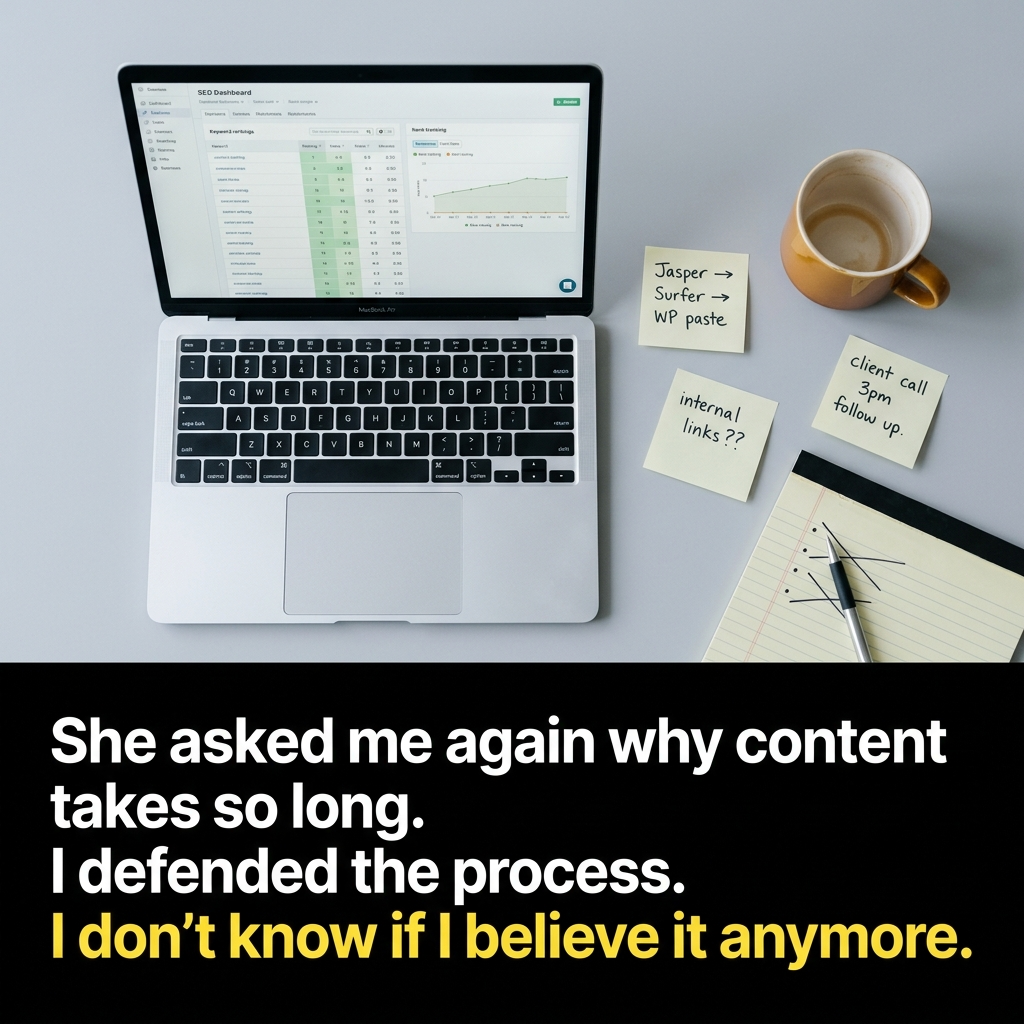 TechPulse Facebook ad: The consultant whose process looks slower than it is