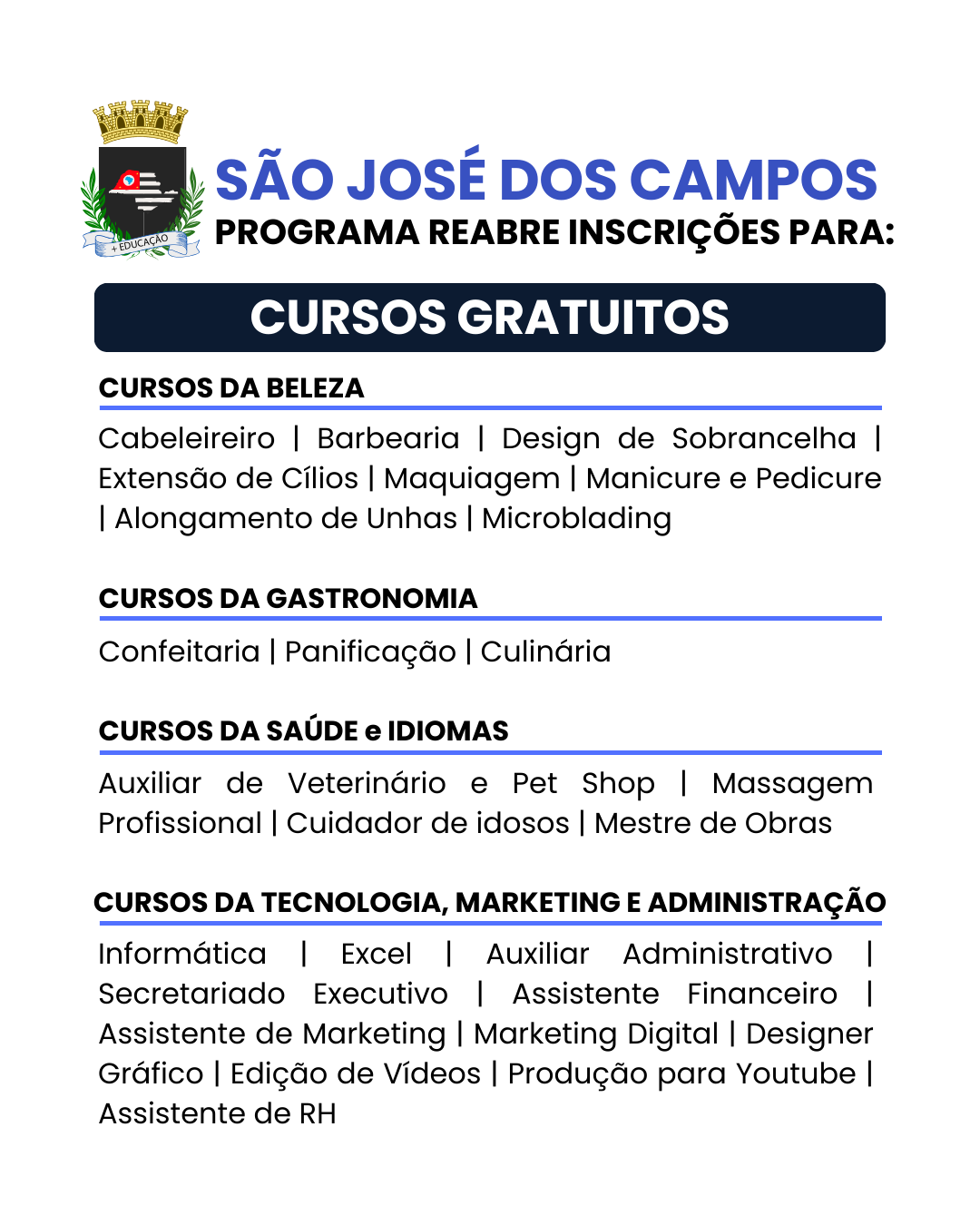 Educação para todos - SP Facebook ad