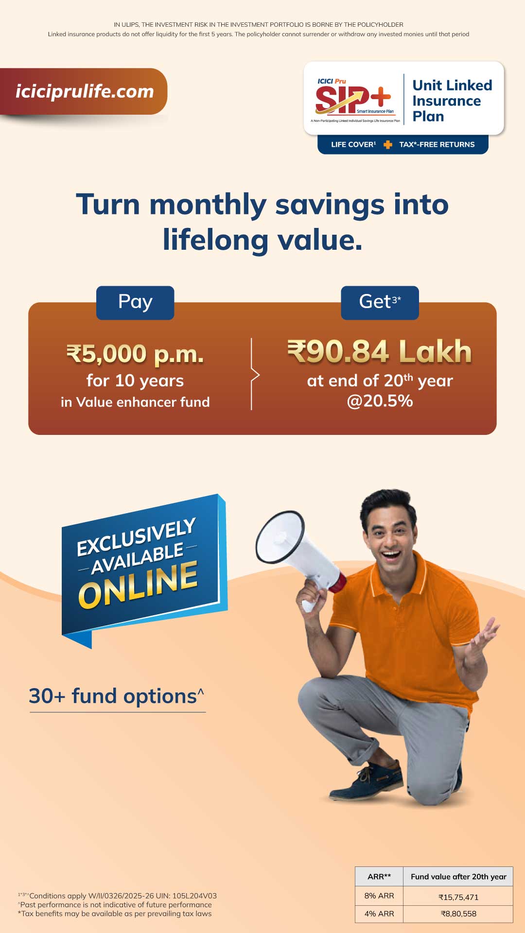 ICICI Prudential Life Insurance Facebook ad