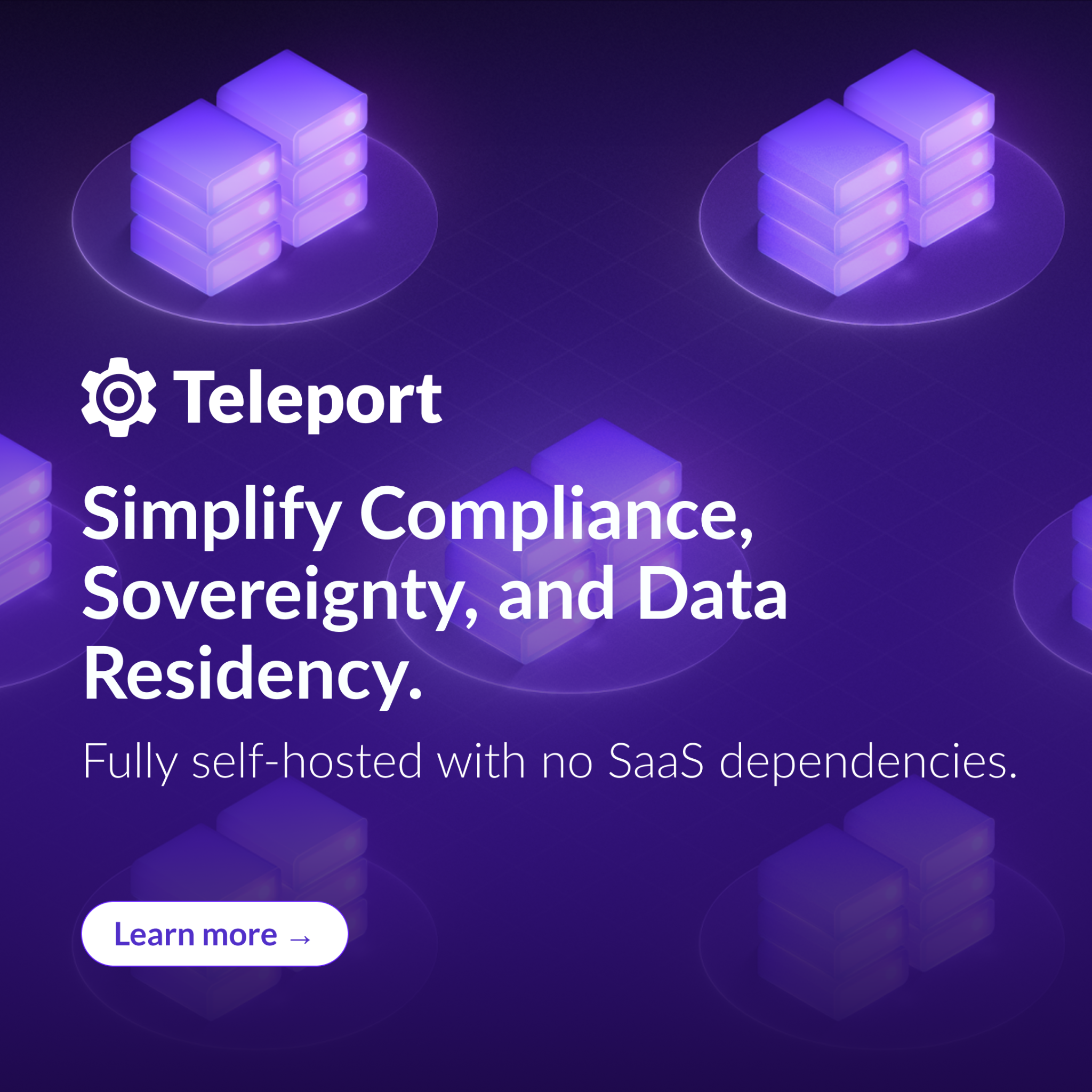 Teleport - Infrastructure Identity Facebook ad: Unified Identity for Your Entire Data Center
