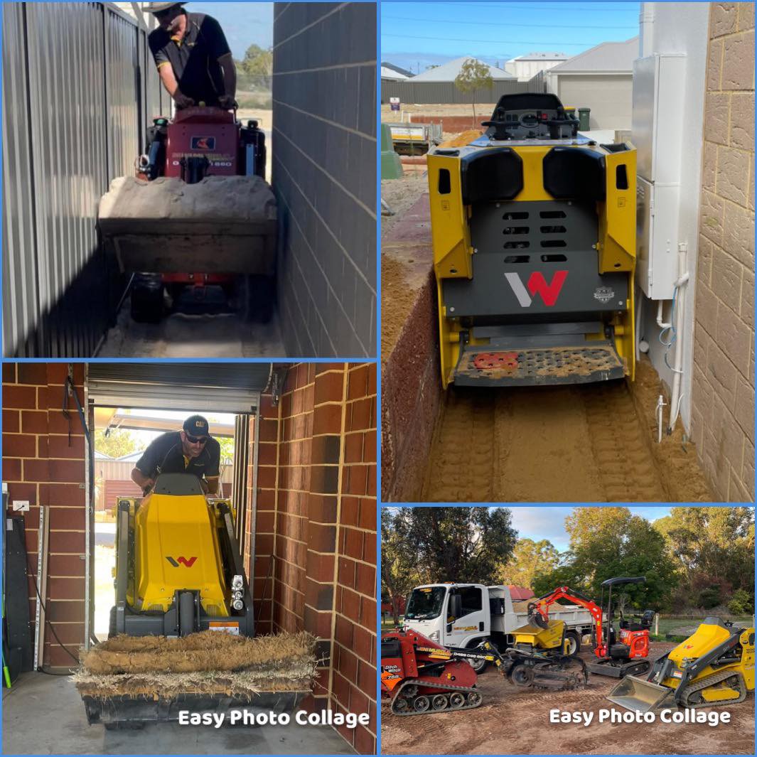 Mini Muscle Earthworks- Dingo and bobcat service Facebook ad: Free quote
