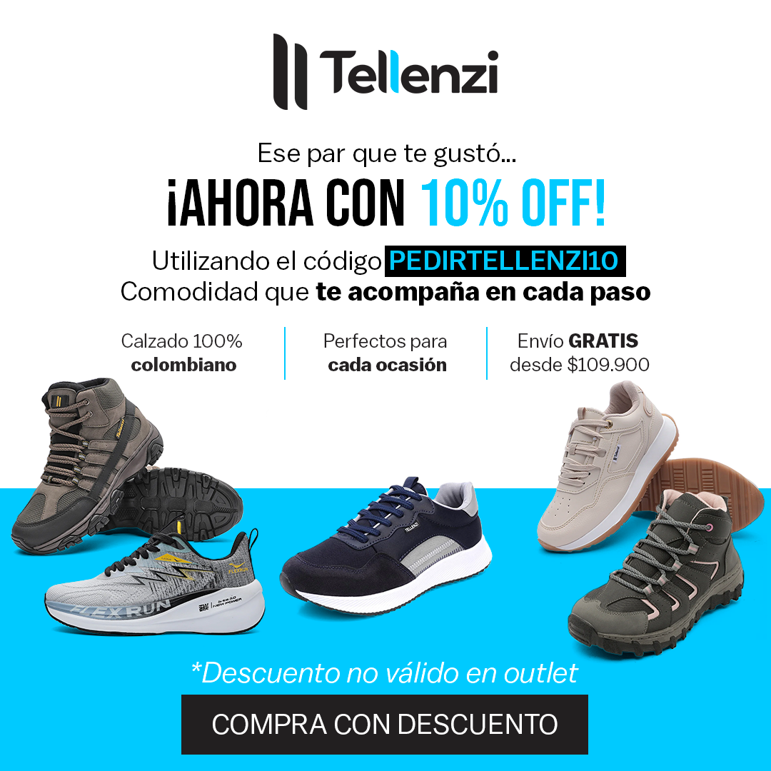 Tellenzi.com Facebook ad: PEDIRTELLENZI10