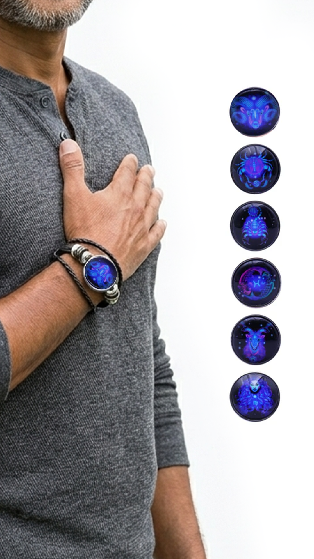 Bhagya G Astro Facebook ad: Stylish Zodiac Bracelet for Every Sign