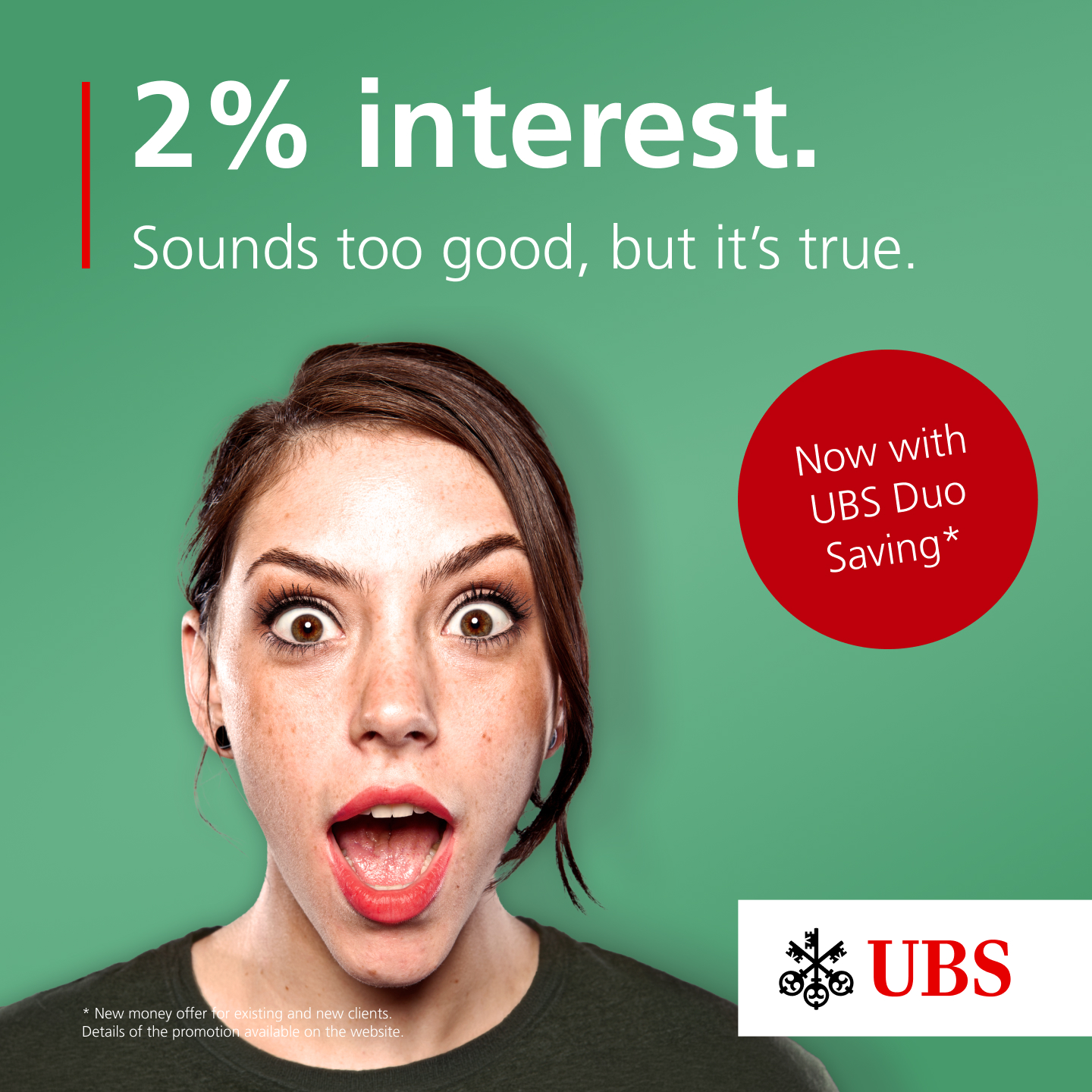 UBS Facebook ad