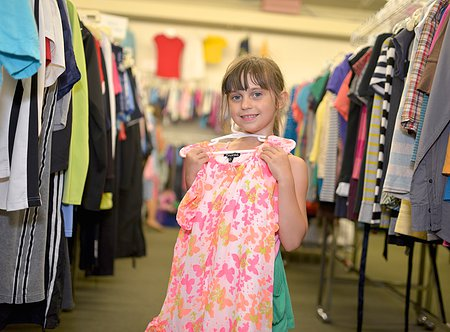 Shop for Change - PRISM's Thrift Shop Facebook ad