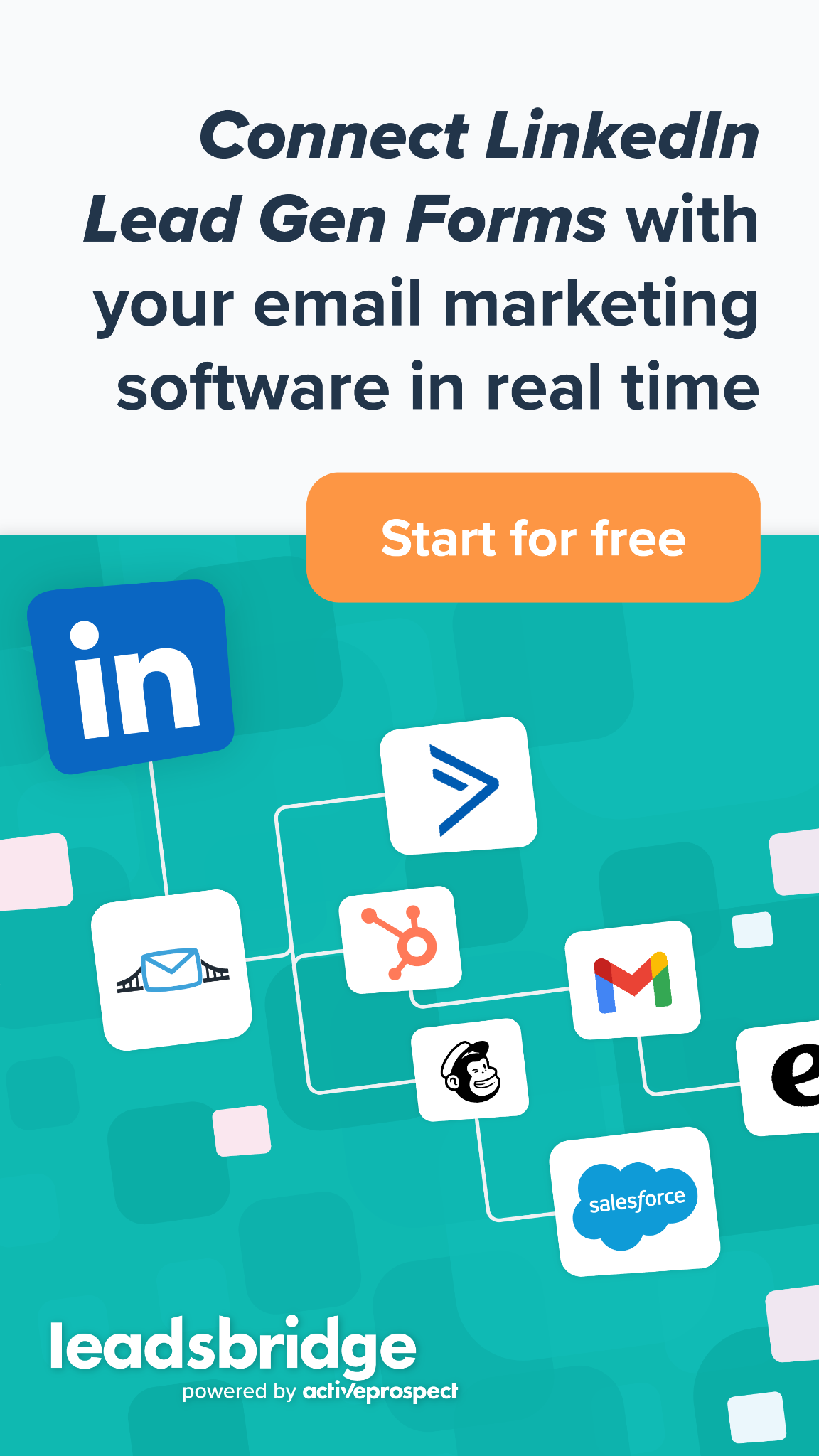 LeadsBridge App Facebook ad