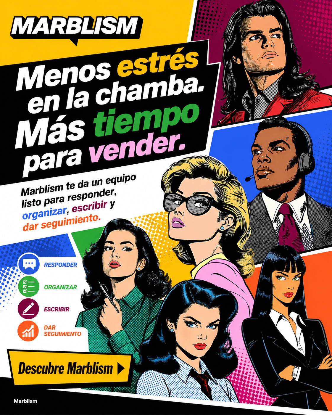 Marblism Facebook ad