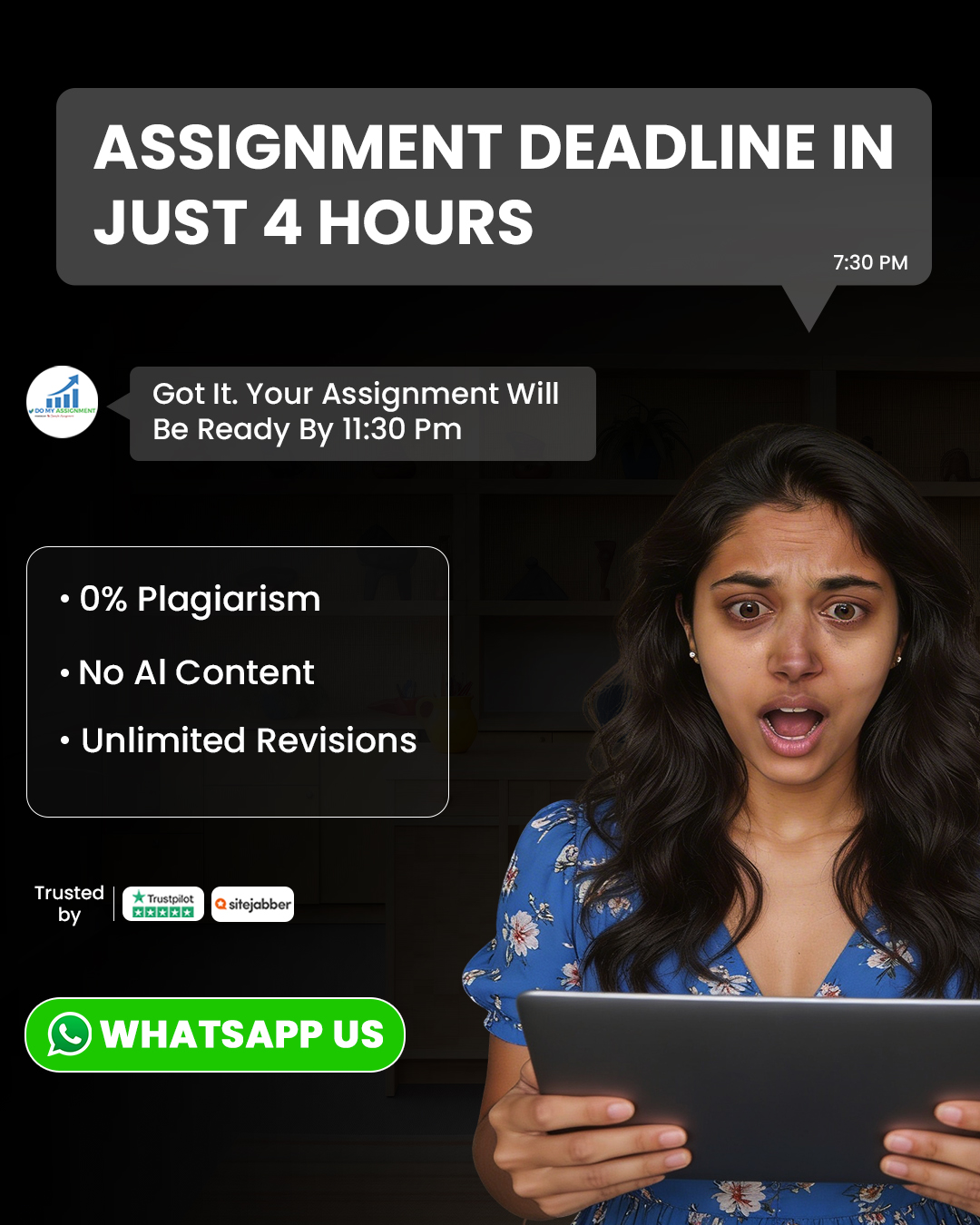 Do My Assignment Facebook ad