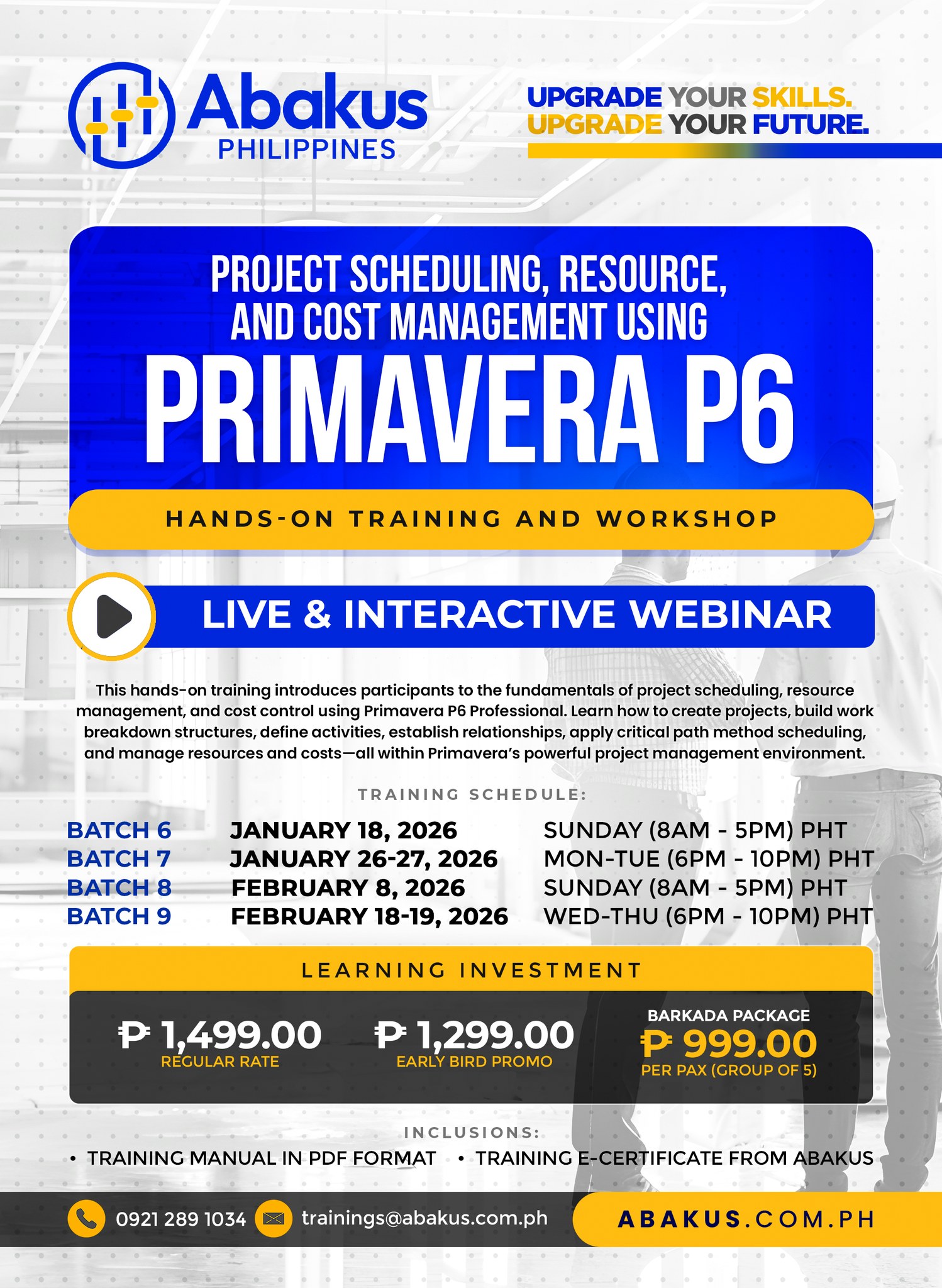 Abakus Trainings Philippines Facebook ad