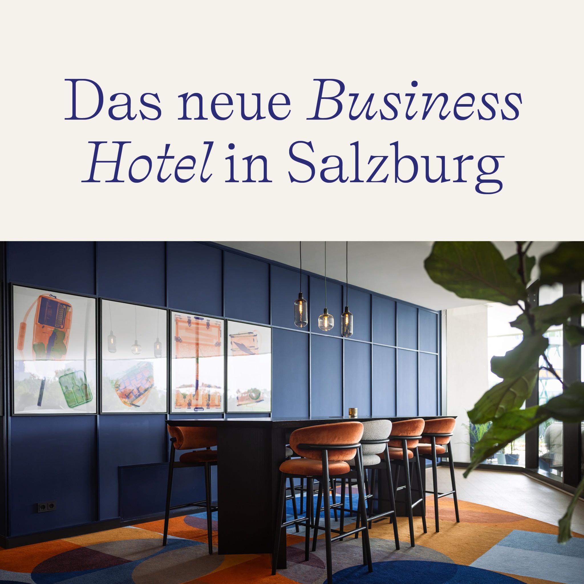The Passenger, a Tribute Portfolio Hotel Facebook ad: Wo Business auf Erlebnis trifft: The Passenger Salzburg