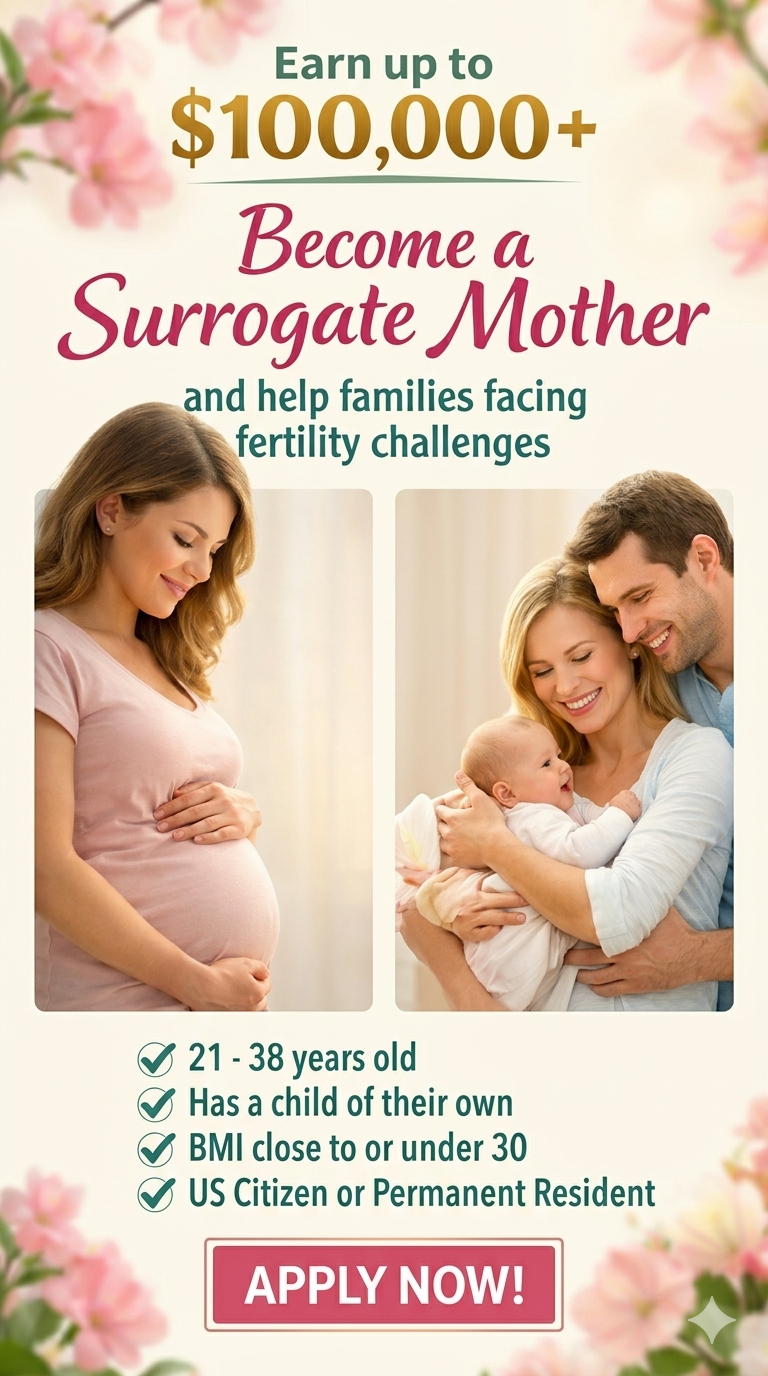 Chris - BabiesSprouts Surrogacy Facebook ad from Apr 18, 2026