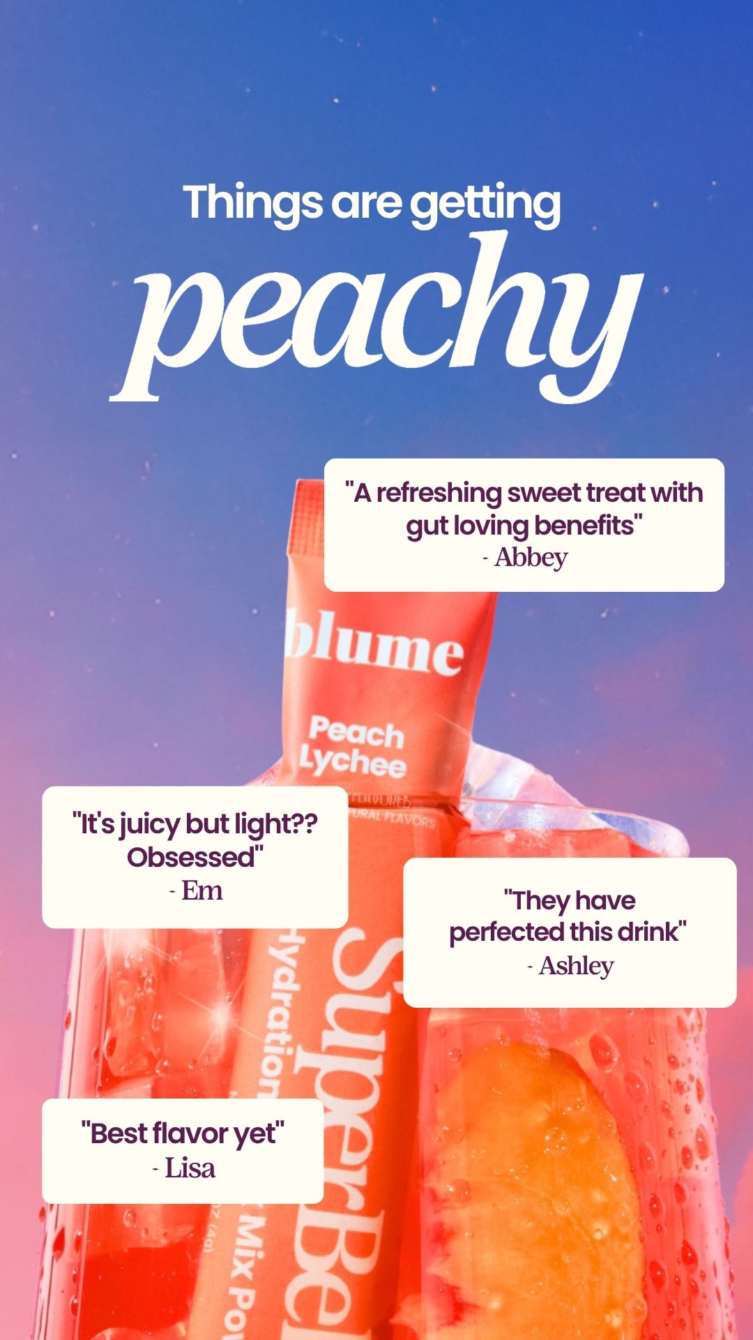 Blume Facebook ad