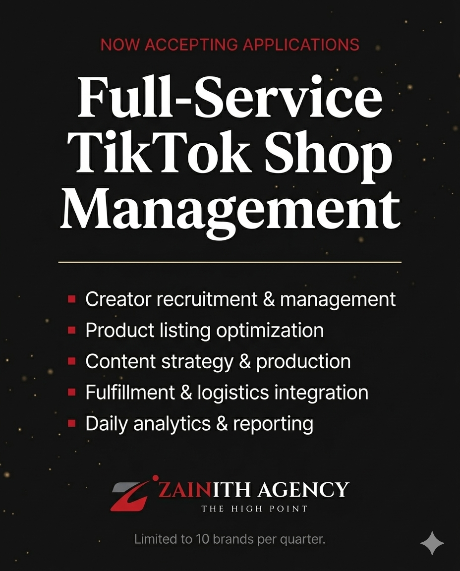 Zainith Agency Facebook ad