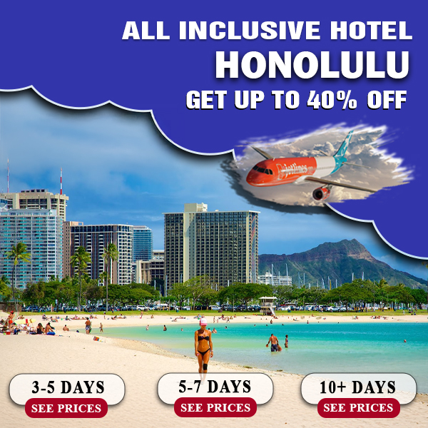 Quick Hotel Reservations Facebook ad: Honolulu Hotel Savings Made Simple