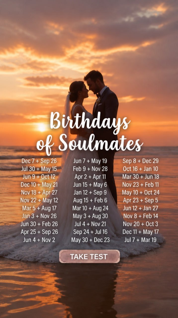 Azora - Soulmate Reveal Facebook ad: Soulmate Birthdays Revealed