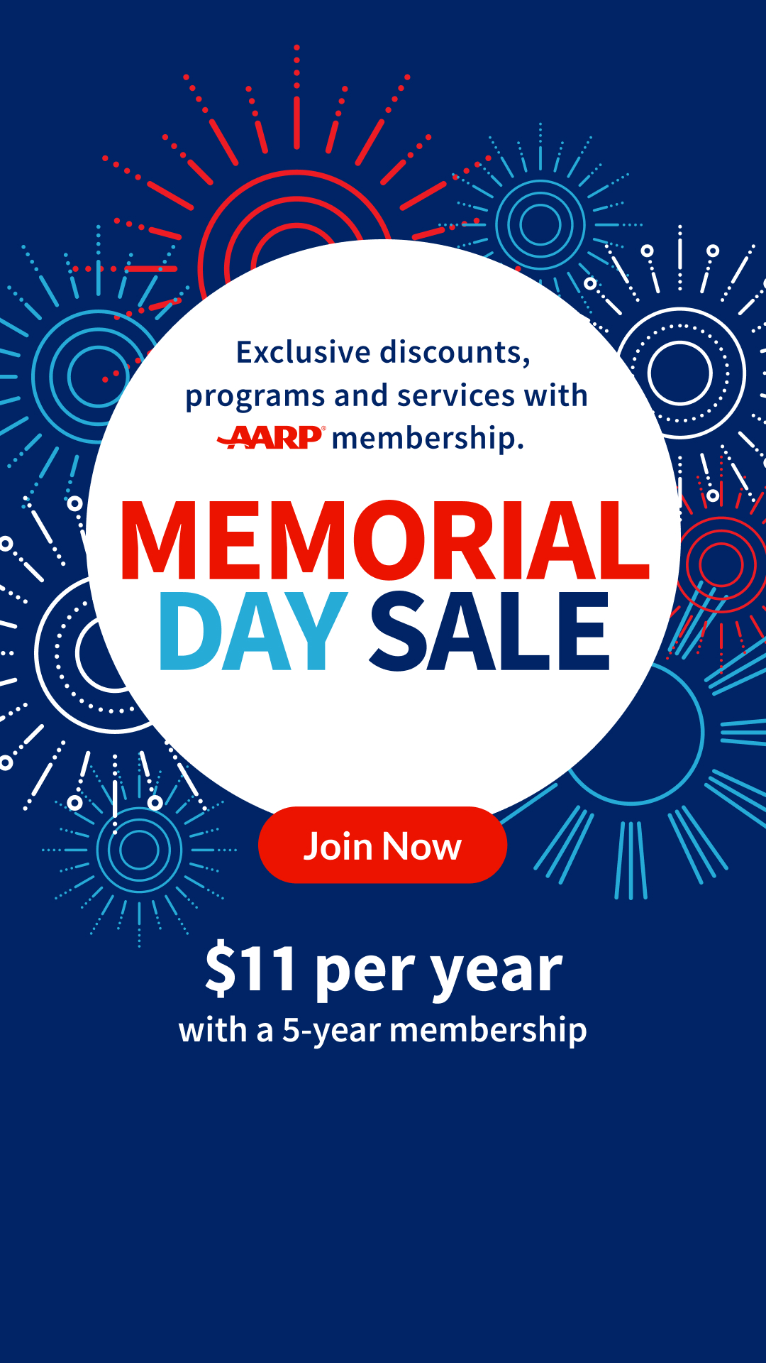 AARP Facebook ad