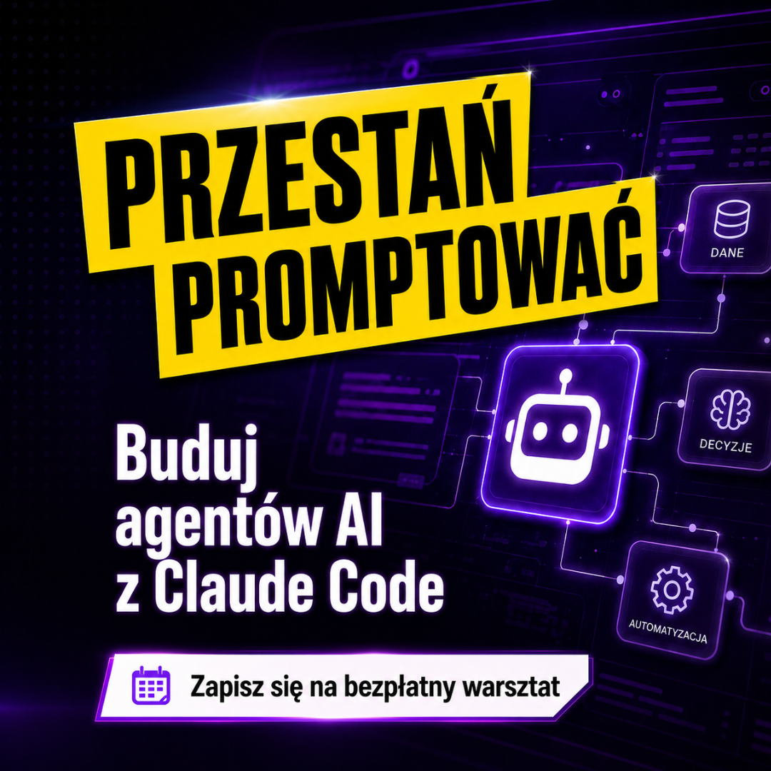 Stormit - Tomasz Woliński Facebook ad: Zarezerwuj swoje miejsce.