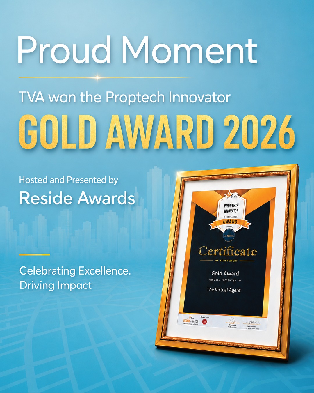 The Virtual Agent Facebook ad: Gold Winners The Virtual Agent has been awarded…