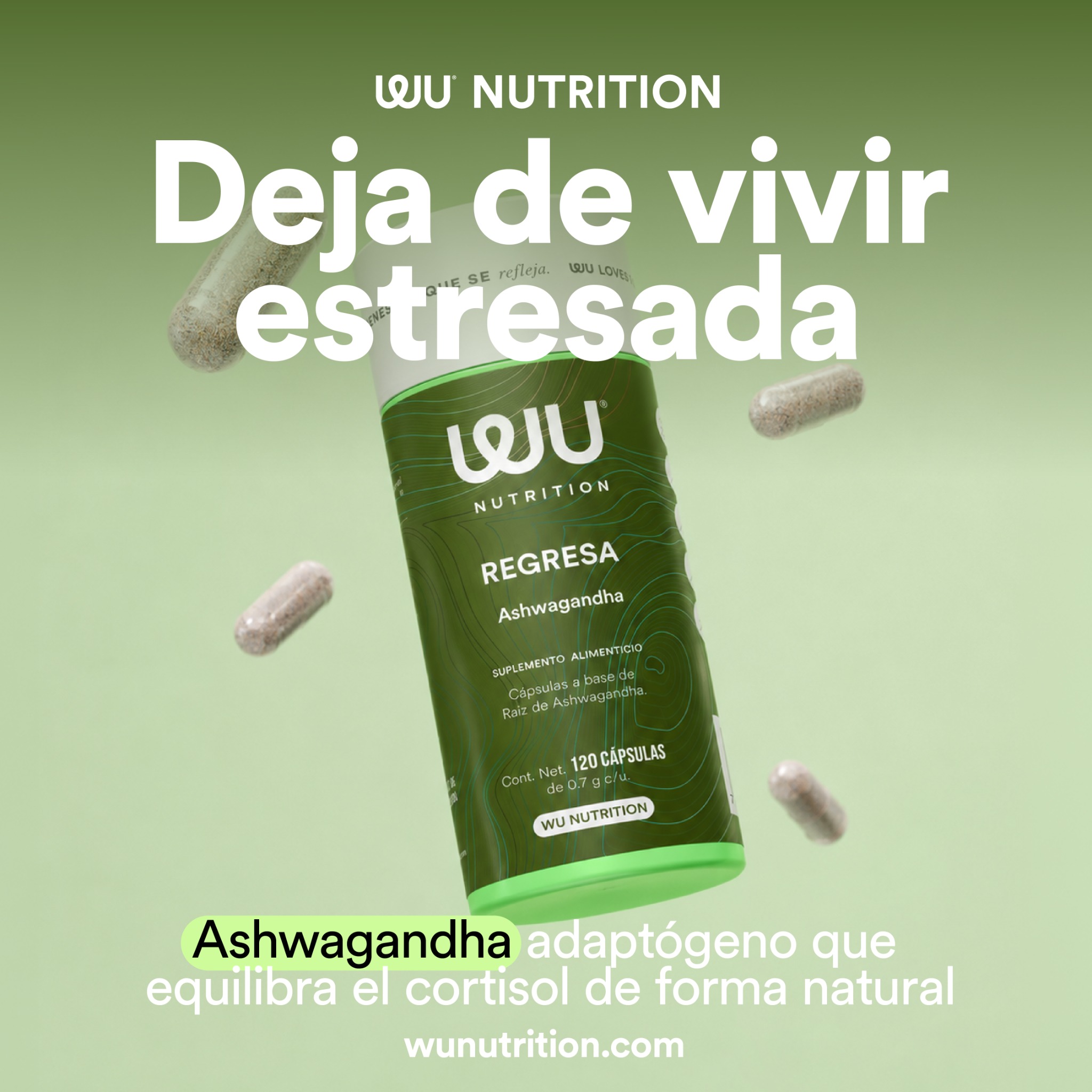 WU Nutrition Facebook ad