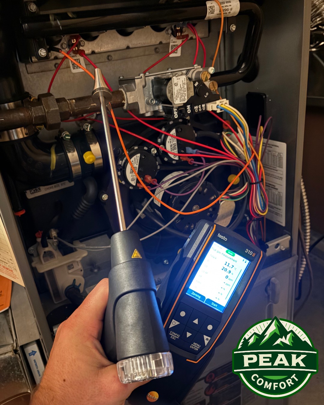 Peak Comfort HVAC Facebook ad: Peak Comfort HVAC Ottawa Service Areas | Heating & Cooling…