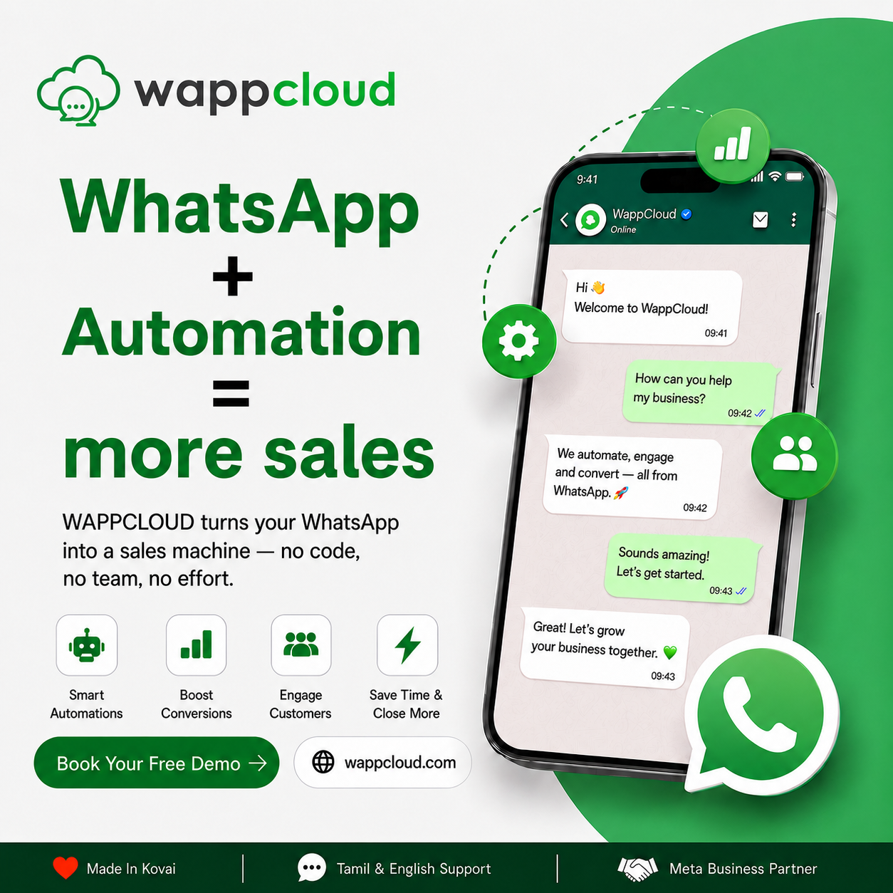 Wappcloud Facebook ad